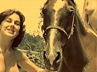 Dark Lantern Entertainment unveils retro beauty with hairy charm. Vintage beastly desires spark in antique setting.