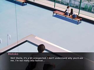 just playing waifu academy uncensored, guiding through episode 2