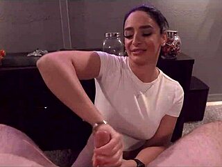 Naughty Theater Room Fun with Friend's Mom Sheena Ryder Continues