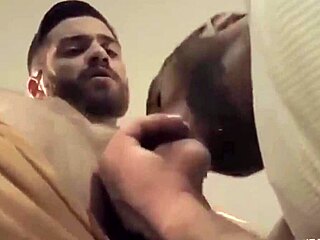 Hydraulic Firefighter Fucks in Bar Bathroom with Monster Cock