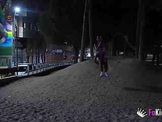 natali quinn flashing and banging in public around madrid, pure tourist exhibitionism! 😍