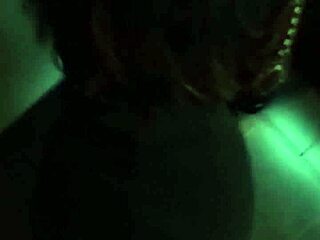 Chava Feels Passionate Fucking In Front Of Mirror Wearing Black Dress