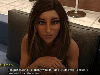 Wow! Millie craves to watch Jamie and Liz in hot 3D action with big ass!