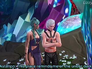 Hey, Astarion Fingering Horny Tav Before Cumming Inside in Sims 4 Baldur’s Gate III Animation! 😜