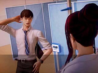 just playing waifu academy uncensored, guiding through episode 2