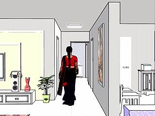 इंडियन देसी स्टेप सिस्टर को ब्रदर-इन-लॉ ने बंग्ड किया