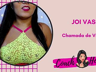 Nervous video call during quarantine with guided instructions and game elements