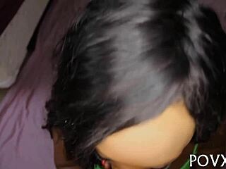 Who knew a blowjob contest could get so rough with a perfect-bodied teen in wild POV action?