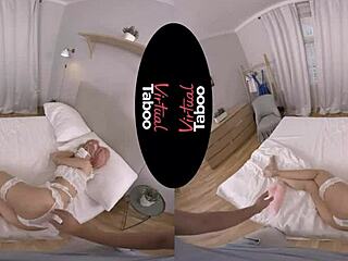 Virtual taboo cosplay turns into intense anal sex