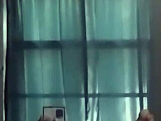 pussy reflection in mirror - kharmas show-off