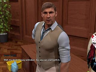 I couldn’t resist the nasty dean in Steps of Debauchery 12