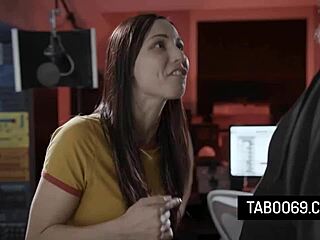 damn, i watched aidra fox and abigail mac in a hot threesome for fame