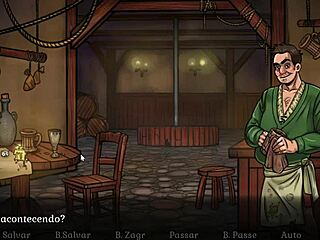 In game of whores, sansa gives dany a striptease blowjob outdoors.