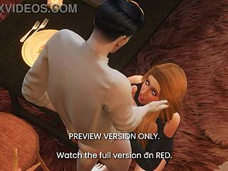 i can't believe my naughty 3d hentai dinner date preview