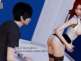 My real desire: big ass indian redhead with big tits