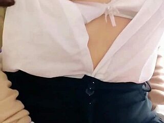 Student uses teacher as dildo for multiple orgasms?