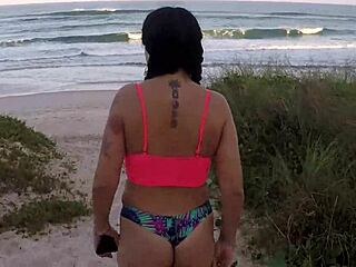 gata fucks in public on the beach to get help unsticking the car - sumaya ganesha - pernocas - joy cardozo