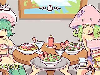 Futanari Funghi Futa Hentai Game Ep 3 Boobs Flash for Cumshot