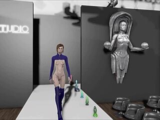 Exploring Fallout 4 Fashion Number 201 With Brunette Anime Cartoon Characters