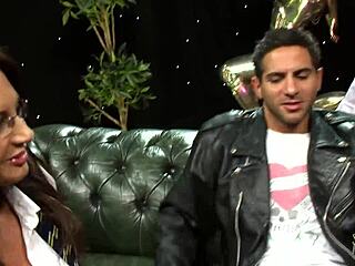 i feel so excited riding that cock with my busty milf friends in uniforms