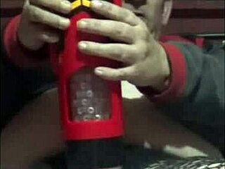 Watch the Machine Take Over in Shy Amateur Crossdressing Clip