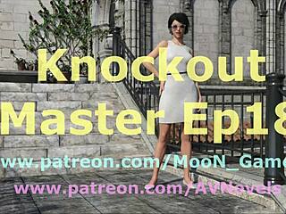 Knockout master dominates busty brunette outdoors with raw power