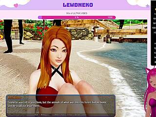 Vtuber Lewdneko Enjoys Harem Hotel Creampie Fun