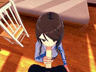 Man, Mika gettin' a pov facial, then banged doggystyle, so hot, ya know!