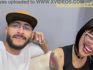 Beautiful Tattooed Girl Kicks Off Porn Career with Deepthroat Skills