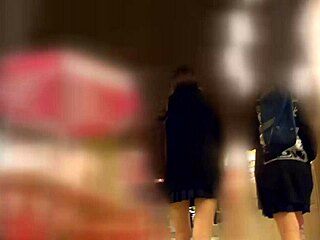 look at this cute asian teen getting her pussy fucked voyeur style