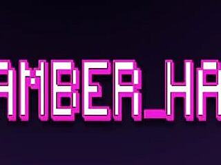 Neon Sperm Blast in Wild Multicolored Solo Action