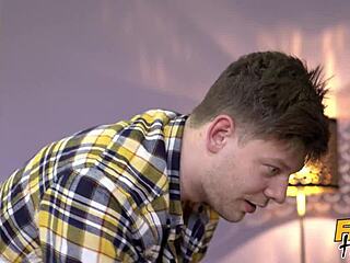 Fake Hostel - Stuck Under A Bed - Two Petite 18+ Ass Babes Get Rescued By An Unlikely Hero With Thick Cock Who Fucks Them Silly In A Super Hot And Funny Threesome