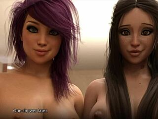 shauna teaches john edging tricks in wvm 139 anime