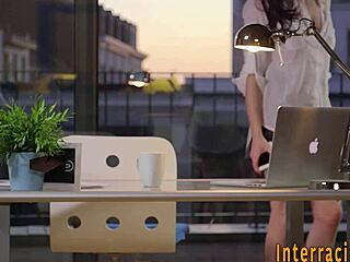 Slut Gets Interracial Fucked with Monster Cock