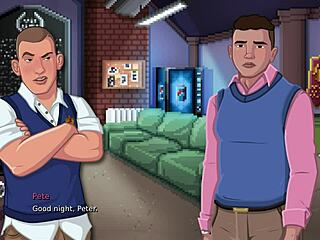 Blonde rides dildo hard in Lustworth Academy 2 until explosive orgasm