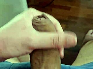 Feeling the cute brazilian twink's saliva penis ready for you to suck