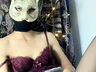 Siganjue in Sexy Uniform with Crotch Stockings and Vibrator Play