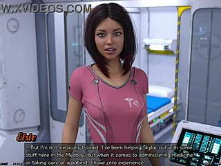 Shy Emo Girl Needs Help In Space