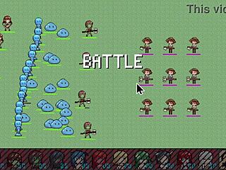 Horny Monsters Raid Demon King's Castle With Huge Curvy Teens