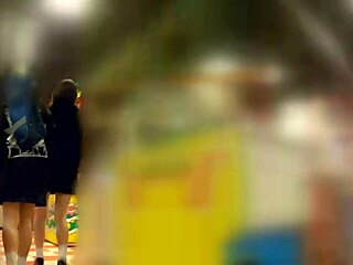 look at this cute asian teen getting her pussy fucked voyeur style