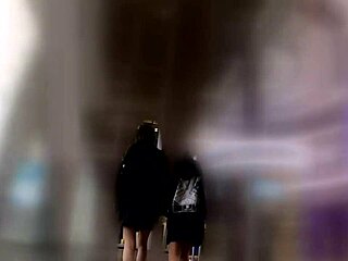 look at this cute asian teen getting her pussy fucked voyeur style