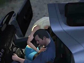 GTA 5 Michael Bangs a Street Hooker