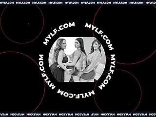 Officer Fucks Shoplifter And Her Stepmom In Office Threesome