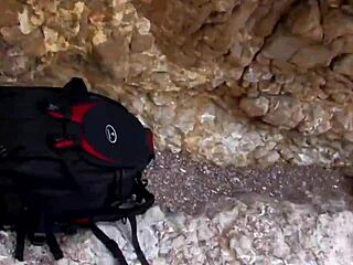 she says, swallow that cum after outdoor anal