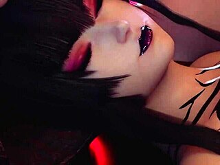 Nina Williams Case Files: Eliza Sucks with Passionate Emotion