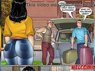 What do you think pops the old pervert wants from his unwelcome guest in this hentai?