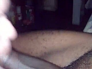 Sucking big black cock hard now!