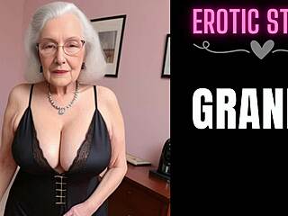 granny's hot friend tells a steamy story in part 1 😍