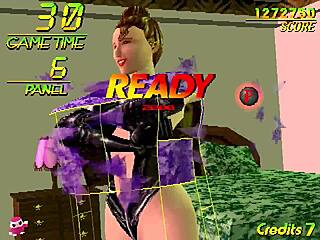 Dancing eyes, a risque 3d puzzle game from namco with anime and hentai elements