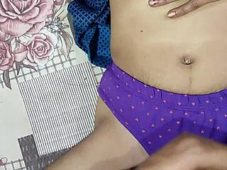 Oh, fuck my chut harder in this shalwar suit and purple panty! I want to suck your pussy now!